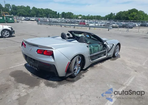 2014 Chevrolet Corvette Stingray Z51 from USA, damaged, VIN 1G1YM3D7XE5120603